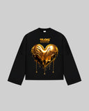 "Gold Heart" Long Sleeve