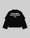 "SOCIAL MEDIA KILLED ROMANCE" Double-Sleeve