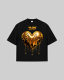 "Gold Heart" Oversized T-Shirt