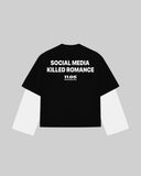 "SOCIAL MEDIA KILLED ROMANCE" Double-Sleeve