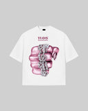 "FROZEN HOLD" Oversized T-Shirt