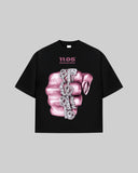 "FROZEN HOLD" Oversized T-Shirt