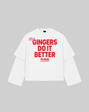 "MY GINGER DO IT BETTER" Double-Sleeve