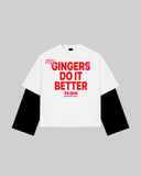 "MY GINGER DO IT BETTER" Double-Sleeve